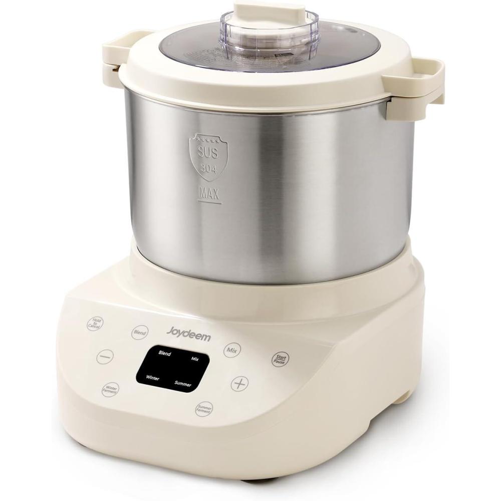 image:imageJoydeem Electric Dough Maker 95Qt with Winter amp Summer Fermentation Dual Functions MIX for DoughKneading BLEND for Filling Ideal for Bread Pizza Roti Dumplings Sourdough HMJA901