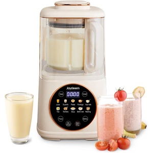 image:imageJoydeem JDJ03 Cooking Blender with Soundproof Shield Hot Cold Blender for Filterfree Soy Milk amp Juice 8Speed and Temperature Control 12H Preset 1100ml White